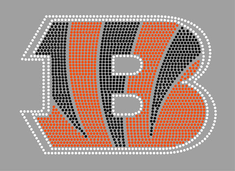 B TIGER Pre-cut Rhinestone Template