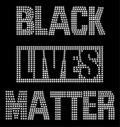 BLACK LIVES MATTER #2 Rhinestone Transfer