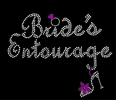 BRIDE'S ENTOURAGE #2 Rhinestone T-Shirt