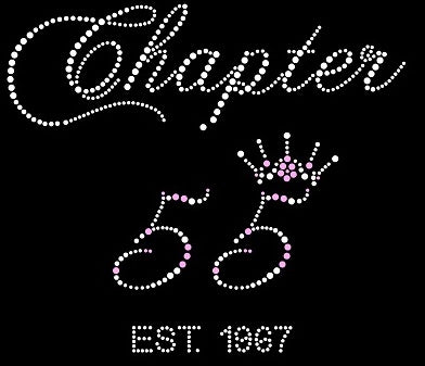 CHAPTER 55 BIRTHDAY Rhinestone Transfer