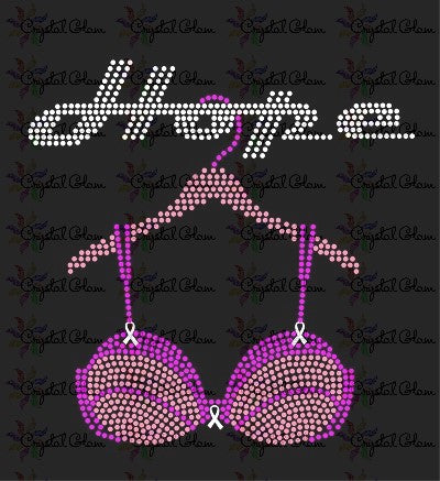 HOPE BRA AWARENESS RHINESTONE Download File