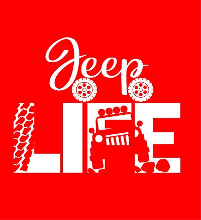 JEEP LIFE Printed T-shirt