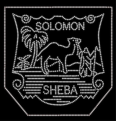 SOLOMON& SHEBA Pre-Cut Rhinestone Template
