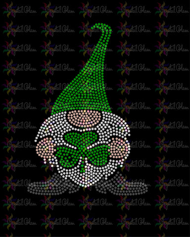 ST PATRICK GNOME #1 Rhinestone Download File