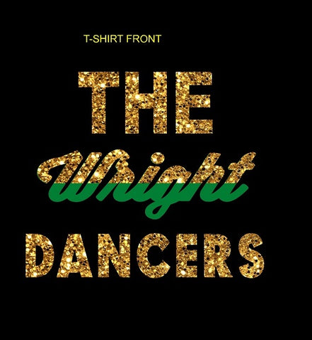 THE WRIGHT DANCERS Vinyl T-shirts