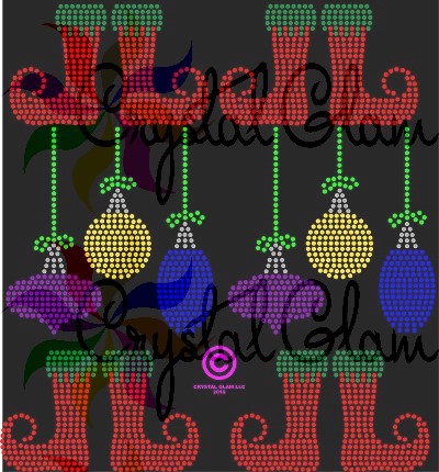 UGLY SWEATER #4 Rhinestone Download File