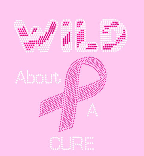 WILD ABOUT A CURE CANCER RHINESTONE Download File