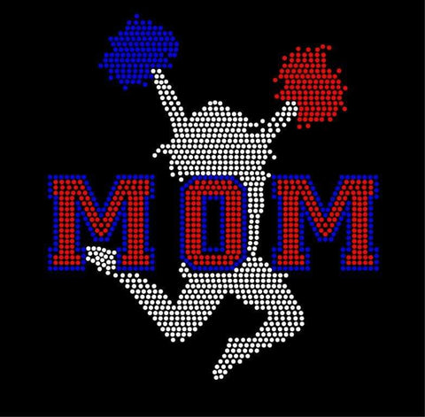 Cheer Mom #2 Rhinestone Download File