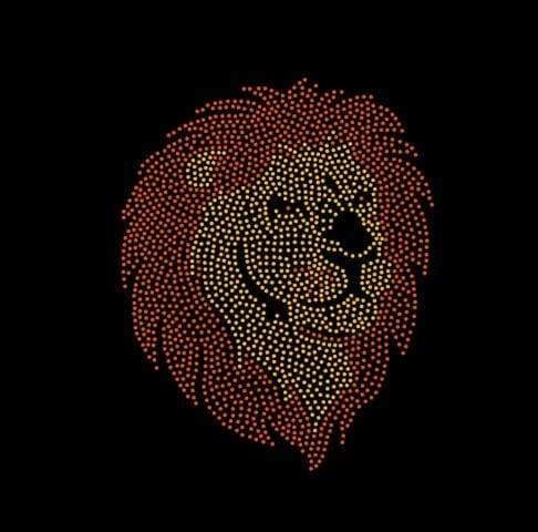 Lion King Rhinestone Digital Download
